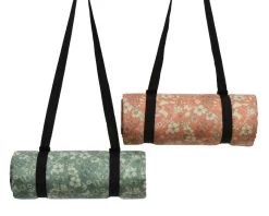 Picknickkleed Fleece 140x170 Cm Flowers - Assorti