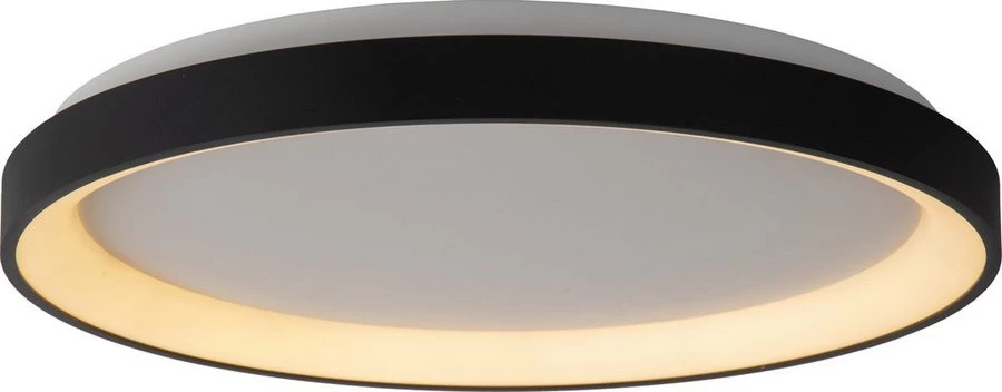 Lucide Vidal Plafondlamp Zwart 48 Cm 38W Geintegreerde LED Dimbaar