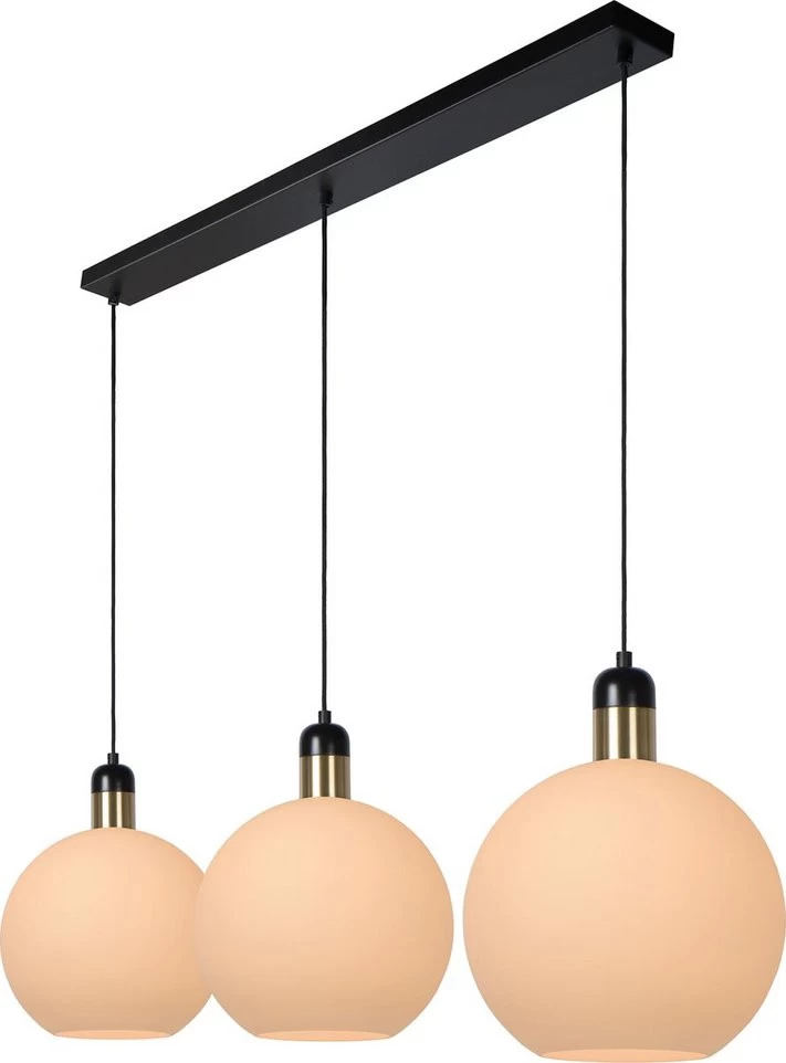 Lucide Julius Hanglamp Opaal 3xE27 Socket - 105x28 Cm - Afbeelding 3