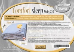 Soraya Dekbed Comfort Sleep Duo 260x220 Cm - 200+300 G|m2