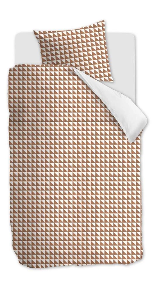 Ambiante Dekbedovertrek Faas Terra 140x220 Cm Katoen - Afbeelding 2