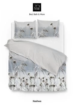 Zo!Home Dekbedovertrek Nashwa Blue 240x220 Cm Flanel