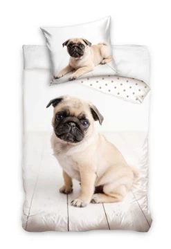 Dekbedovertrek Puppy 140x200 Cm Katoen
