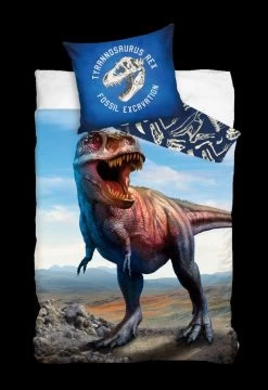 Dekbedovertrek T-Rex 140x200 Cm Katoen