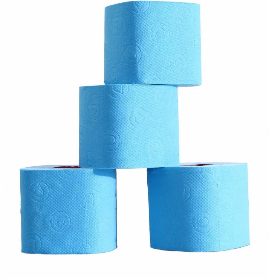 Renova Toiletpapier Red Label Blauw 6 Rol - Afbeelding 2