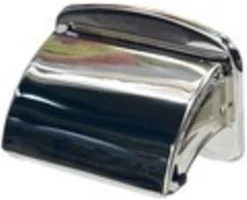 Houder Voor WC Papier Met Deksel Chroom