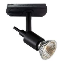 Fantasia Sonar II Track Spot GU10 Zwart Voor Mono Fase Track