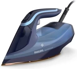 Philips Stoomstrijkijzer DST8020/20 Azur 3000 Watt, 240 Gr Stoomstoot, Blauw