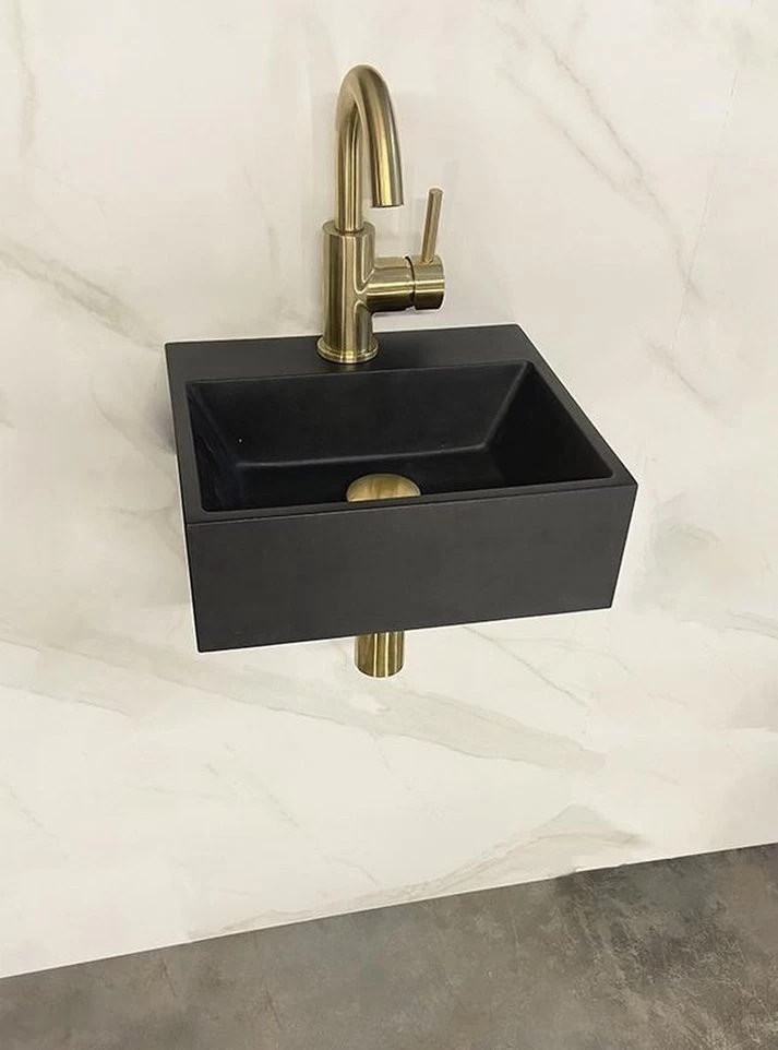 Wiesbaden Fontein Leto Quartz 33.5x29x11.5 Cm - Afbeelding 2