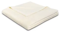 Biederlack Plaid Uno Soft Cotton Natuur 150x200 Cm