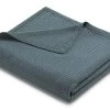 Biederlack Bedsprei Solid Ruffle Night 220x240 Cm