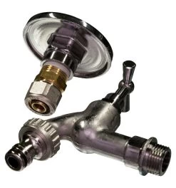 Gevelkom + Kraan + Aansl. Op Superpipe 1/2x16-2.0