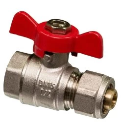 Bolkraan Volle Doorlaat 1/2" F-16-2