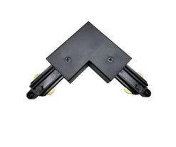 Fantasia Track Verlichting Mono Fase L-connector Zwart Buiten Aarding