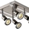 Fantasia Robus Plafondspot Satin Chroom 3W GU10 Led Lamp