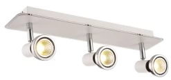 Fantasia Xzibit Plafondspot Wit-Chroom 3x 5W GU10 Led Lampen